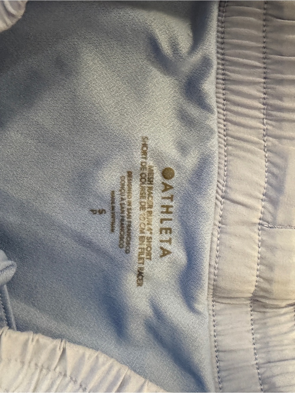 Athleta Mesh Run Racer Shorts - Picture 2 of 4